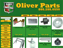 Tablet Screenshot of oliverparts.com